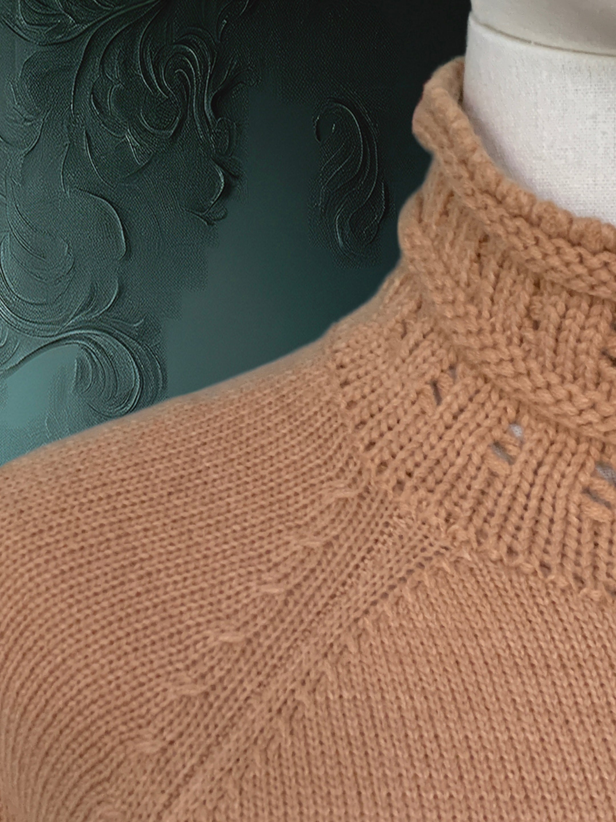 Luxusní svetr s vlnou a kašmírem